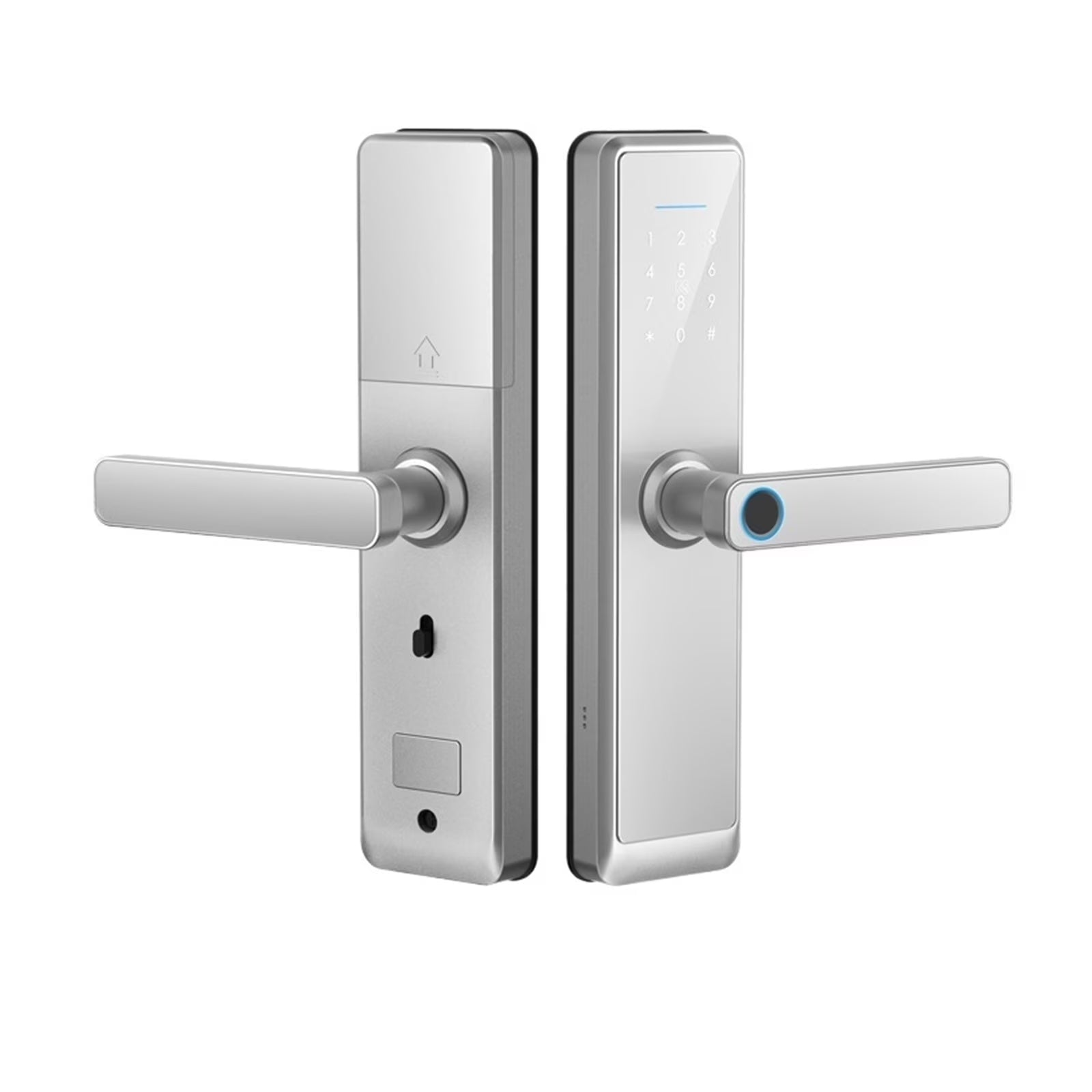 Tuya Biometric Fingerprint Door Lock Digital Smart Electronics Door Lock Password App Entry Door Lock for Home ,Easy to Use