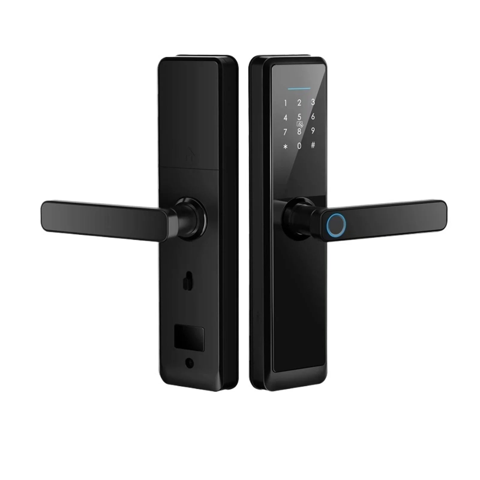 Tuya Biometric Fingerprint Door Lock Digital Smart Electronics Door Lock Password App Entry Door Lock for Home ,Easy to Use