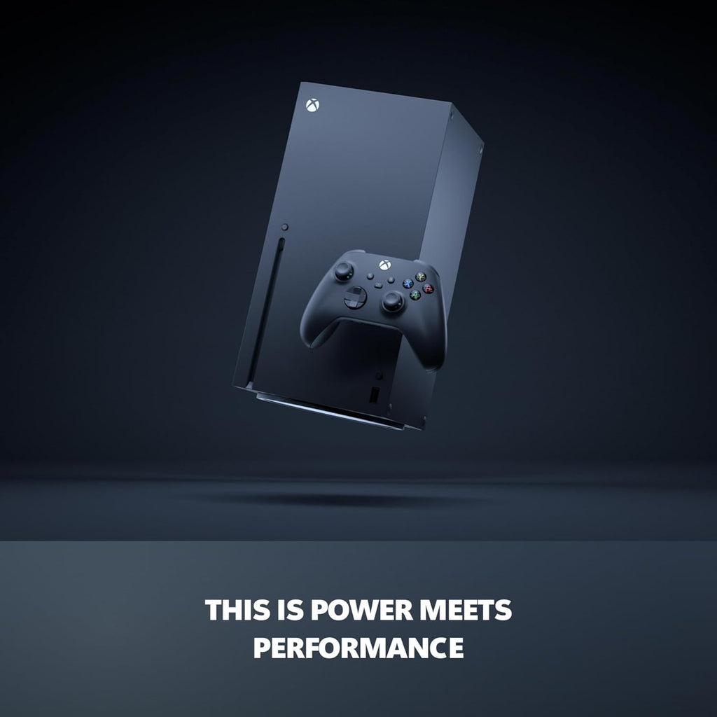 Xbox Series X - Gaming Console - 1TB SSD - Includes Wireless Controller - 4K Gaming - 120FPS - Carbon Black