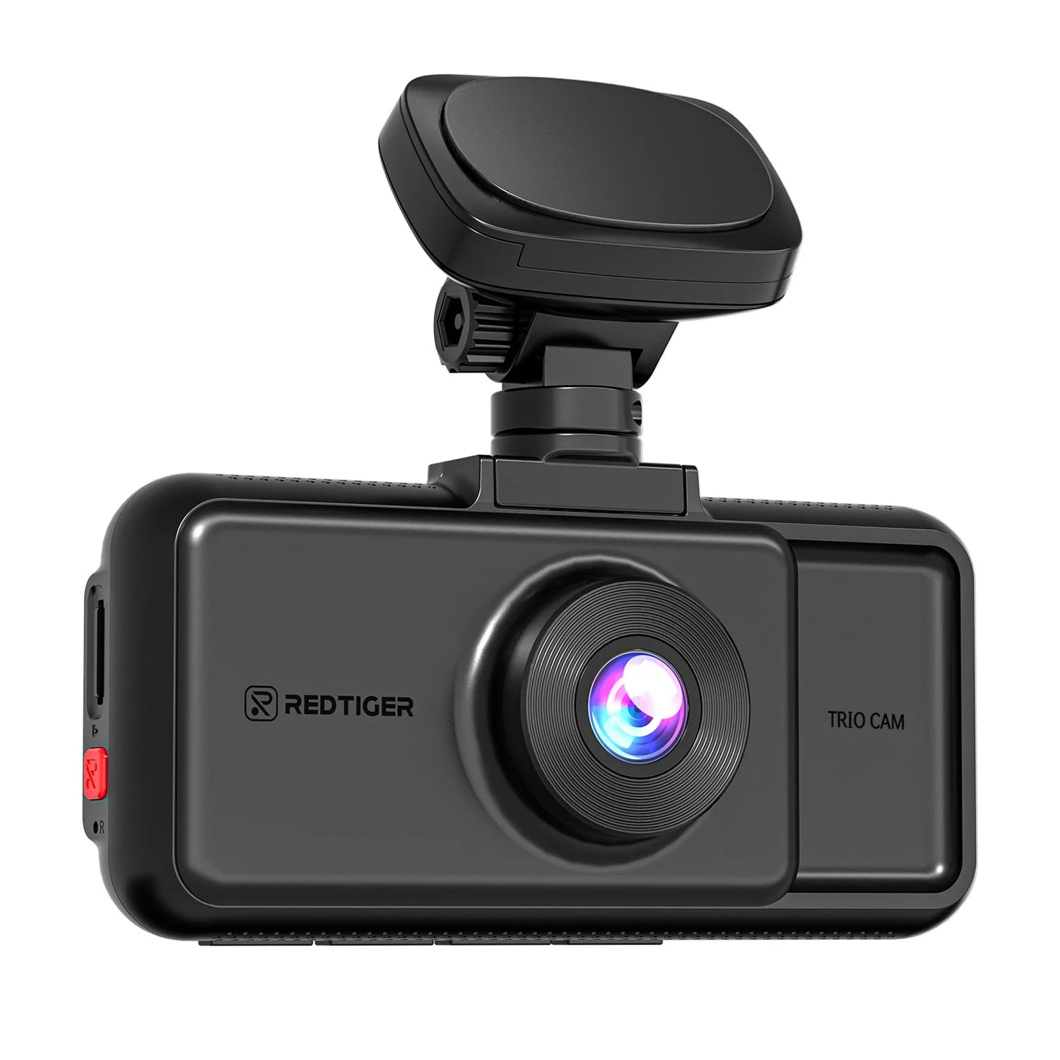 A6 3 Channel Dash Cam, Touch Screen, 2.5K+1080P+1080P Dash Cam Front and Rear Inside, 64GB Card, Triple Dash Camera with Wifi & GPS, Loop Recording, Night Vision